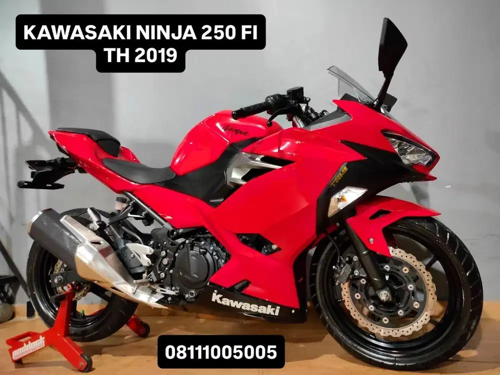 ISTIMEWA LIKE NEW ‼️ KAWASAKI NINJA 250 FI TH 2019 AKHIR
