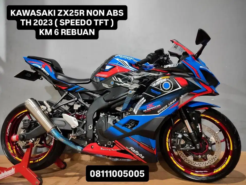 SUPER ISTIMEWA ‼️ KAWASAKI ZX25R NON ABS TH 2023 SPEEDO TFT