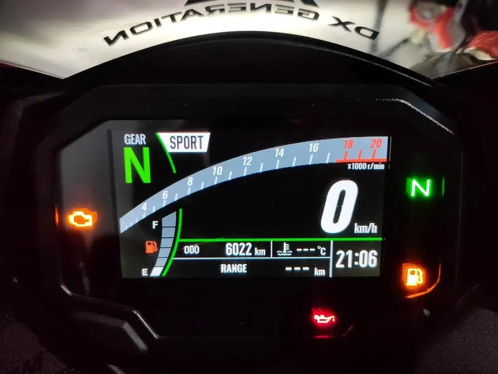 SUPER ISTIMEWA ‼️ KAWASAKI ZX25R NON ABS TH 2023 SPEEDO TFT