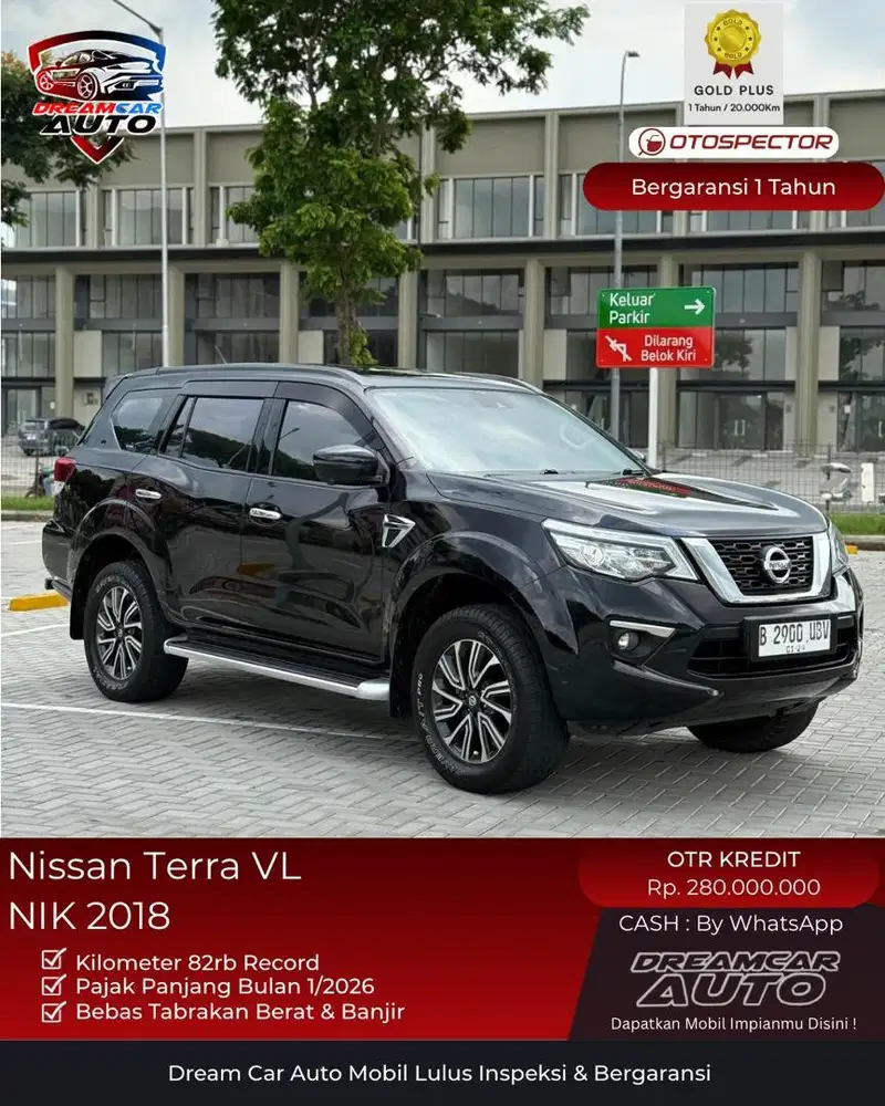 [ TGNPERTAMA ] Nissan Terra VL 4x2 NIK 2018 Non VE EL