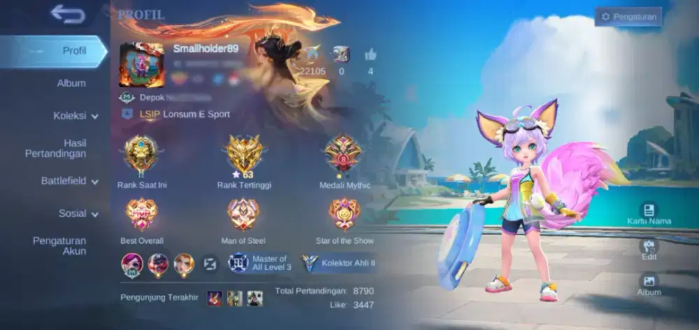 Akun Mobile Legend
