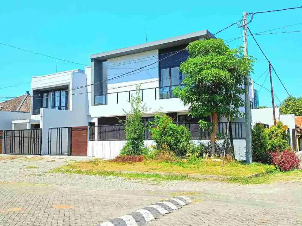 Dijual Rumah Baru Gress Gayung Kebonsari Hook Style Modern Surabaya