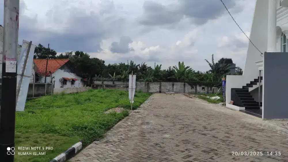 Tanah kavling Murah didalam perumahan mewah  siap bangun dijagakarsa