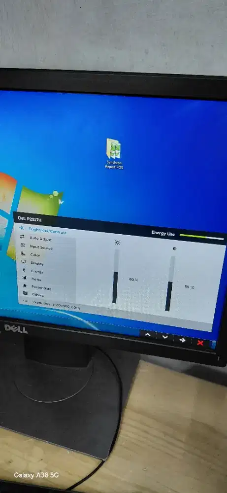 Monitor Dell P2017HT 1600x900 ada 3 unit jual satuan atau 33nya