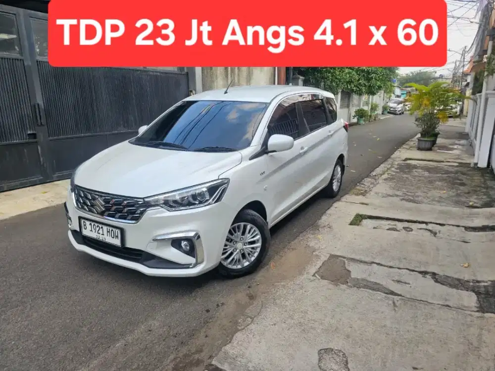 TDP 23 Jt Angs Termurah All New Ertiga GL 2024 Manual Putih Low Km