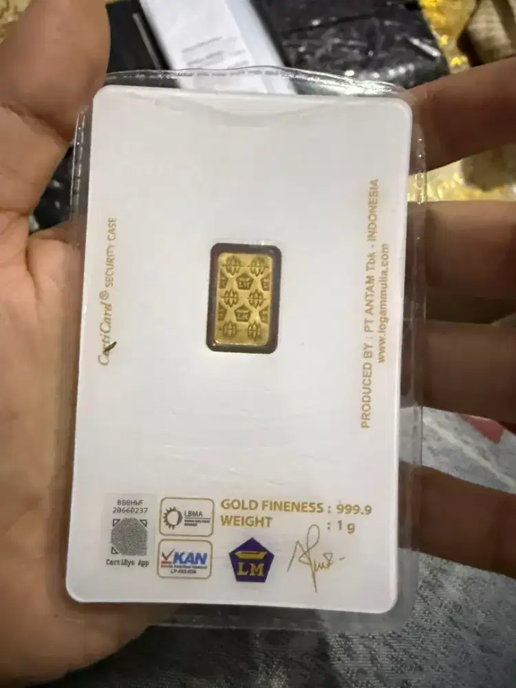 Emas Antam 1 gram