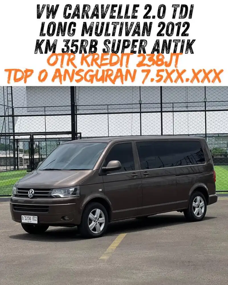 New Caravelle 2.0 Tdi Long Multivan Matic 2012 LOW KM SEPERTI BARU