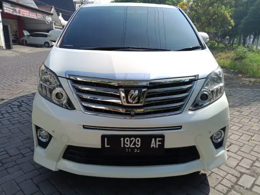 Toyota Alphard 2014 2.4 G Premium Sound Km 60rb Record Auto 2000
