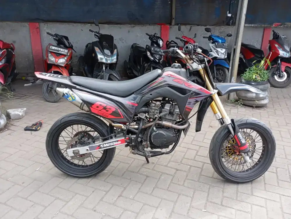[PROMO OKT] Honda Mega Pro Modif CRF Tahun 2011 Surat Komplit