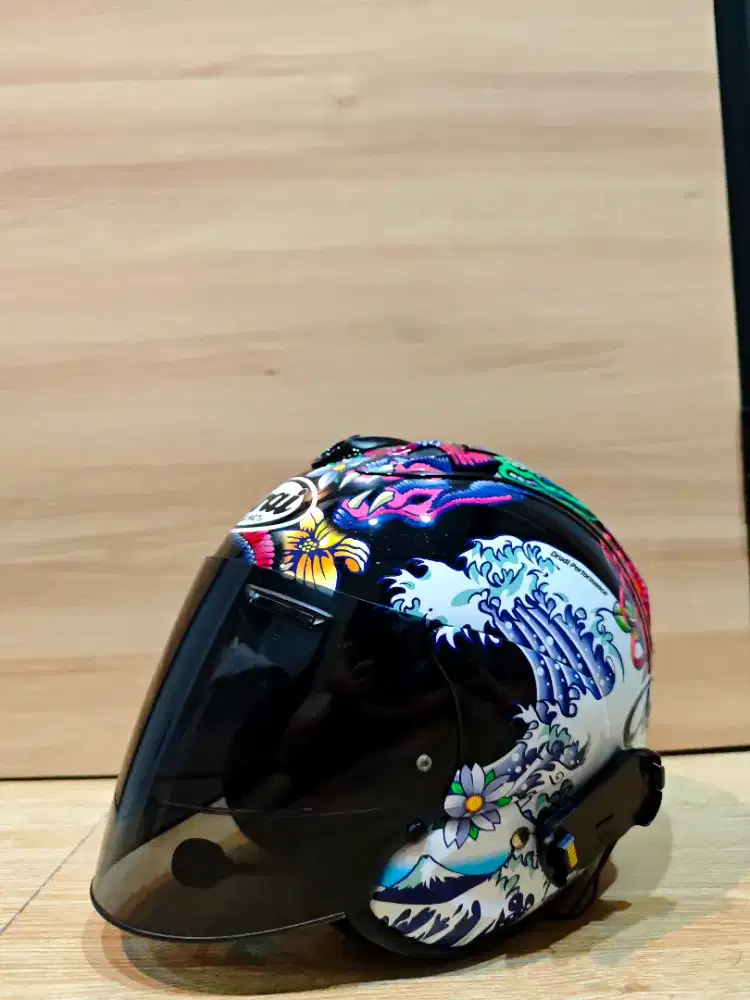 Helm Arai Vz Ram Black Oriental SNI