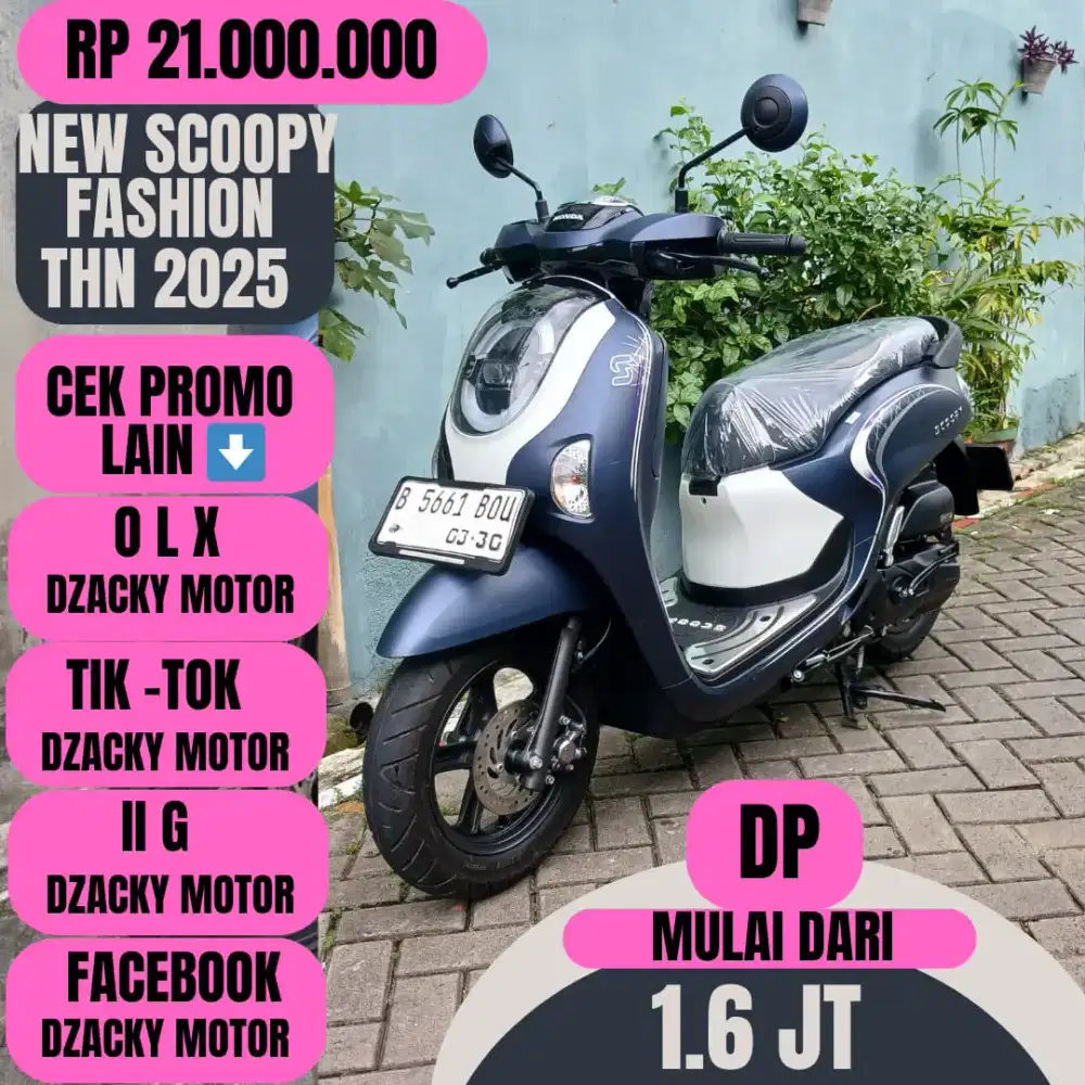 NEW SCOOPY FASHION THN 2025