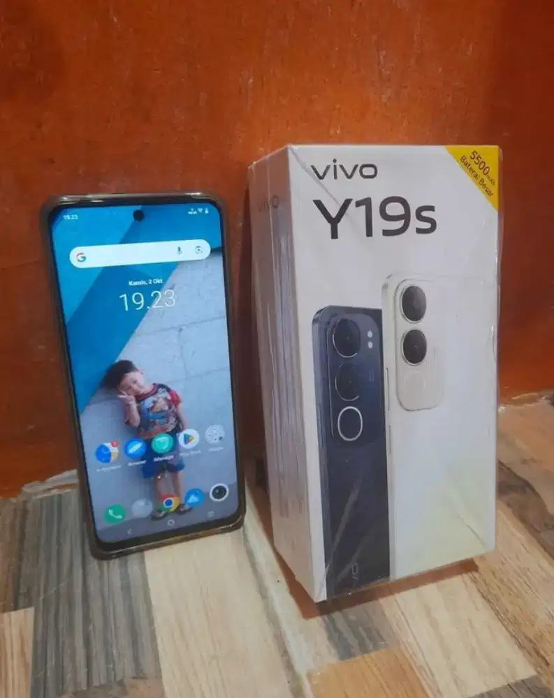 Vivo Y19S Masih Original semua Ram 4+4GB Versi android 14