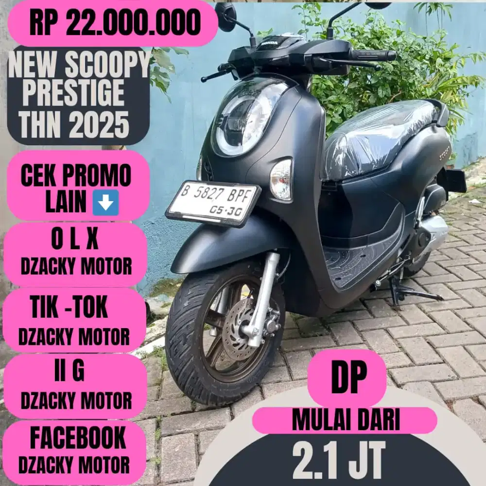 NEW SCOOPY PRESTIGE THN 2025
