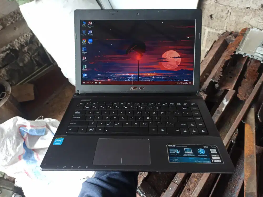 Laptop Asus X45A Body mulus