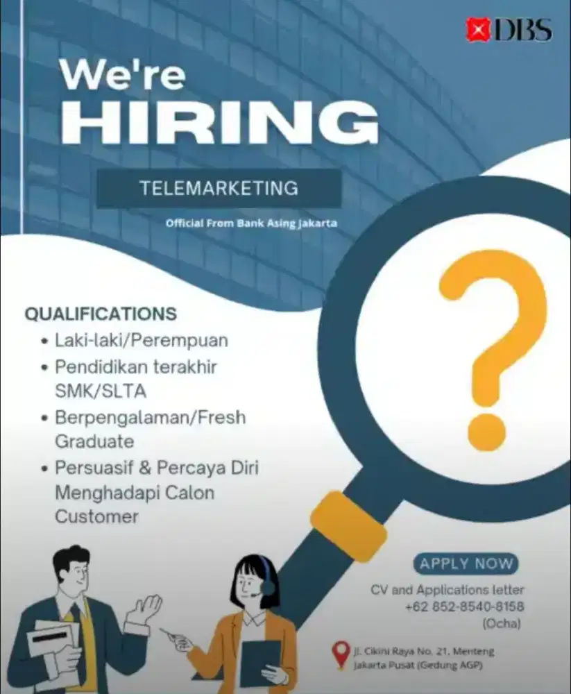 Telemarketing/sales