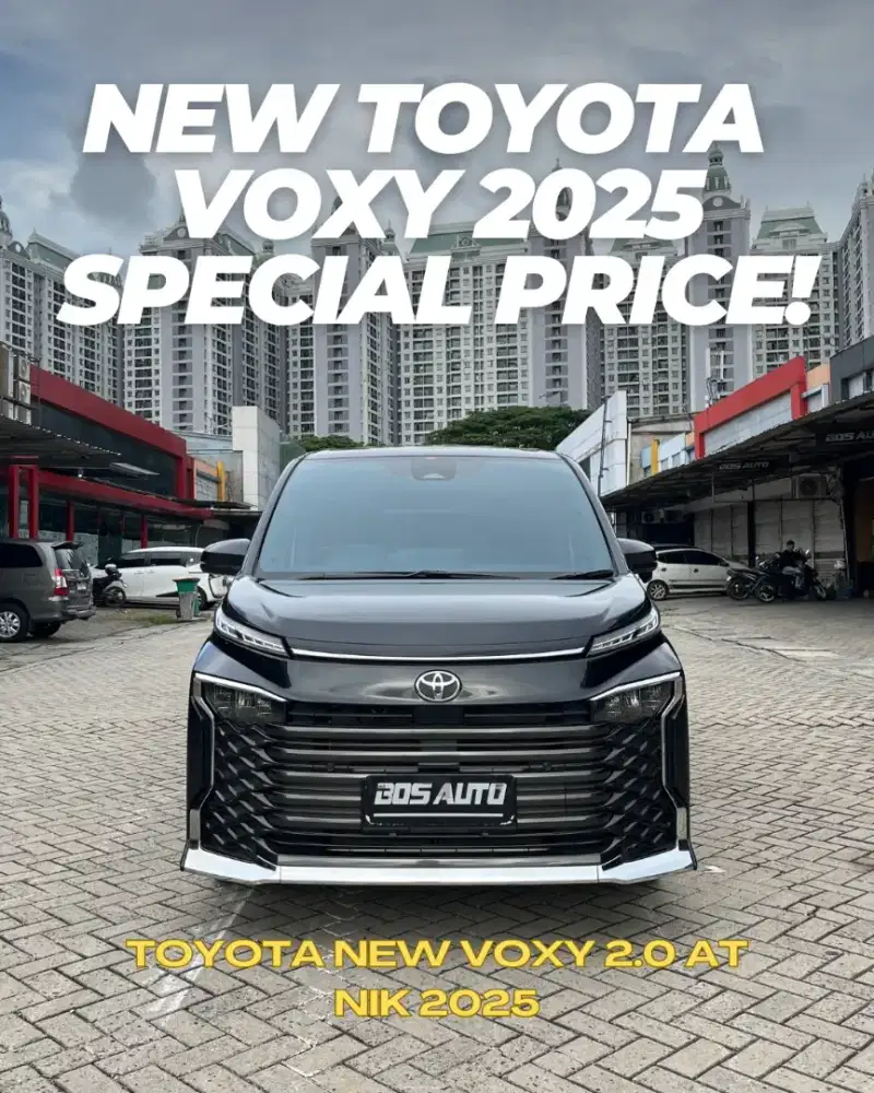 Toyota New Voxy 2.0 AT NIK : 2025