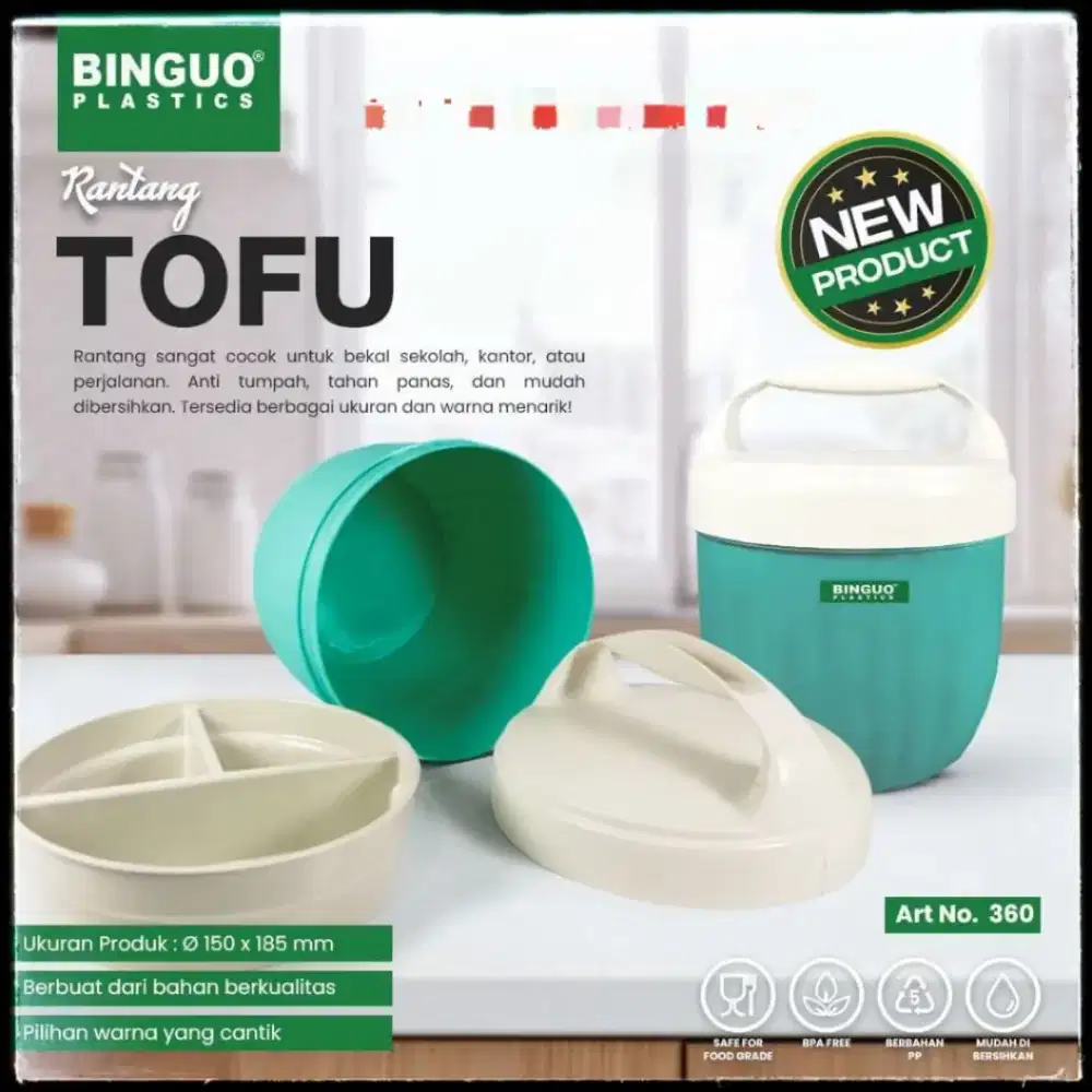 Rantang tofu / rantang viral / wadah makanan bisa cod