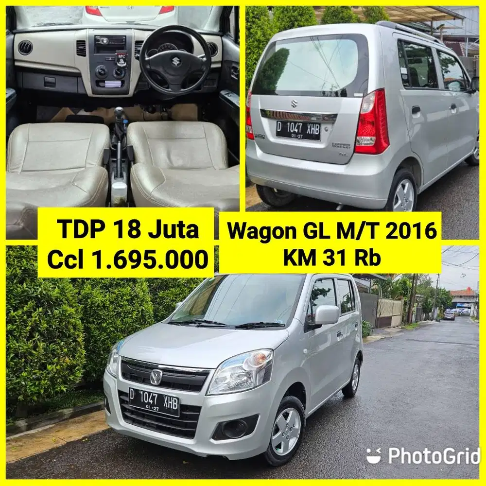 KARIMUN WAGON GLM/T 2016 KM 31 Rb Istimewa Skl bisa Kredit ccl 1.6an