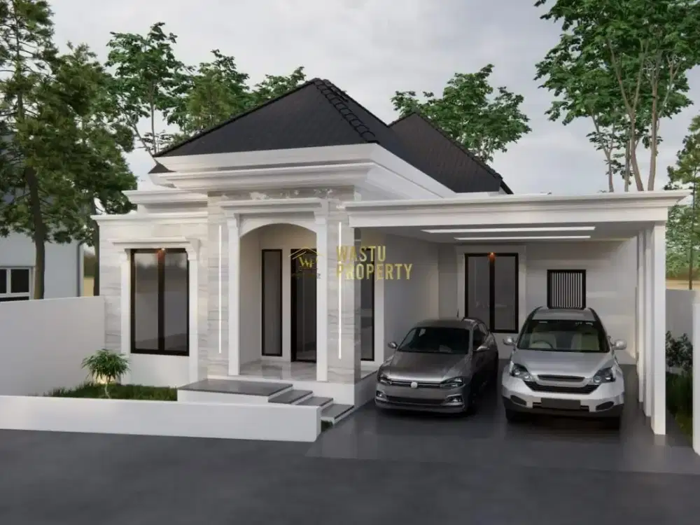 Villa Elegan Free Furnished di Sleman Utara, Ngemplak