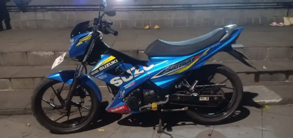 Dijual satria FL 2015 biru limited edition motoGP