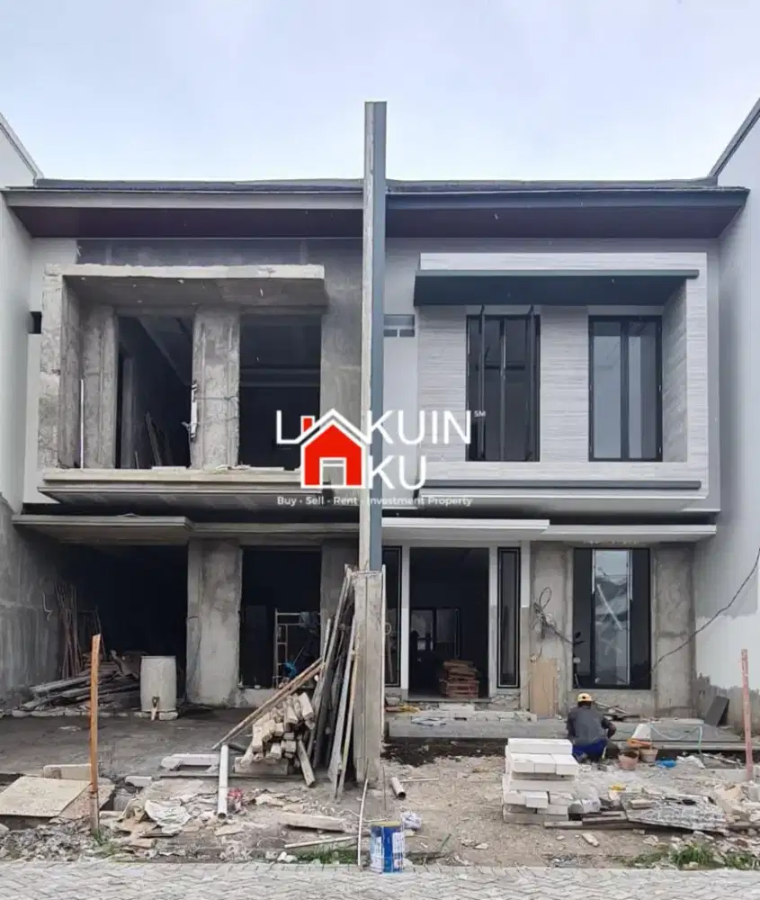 Dijual Rumah Baru Modern Mewah Manyar,Kertajaya Indah,Jawa Timur