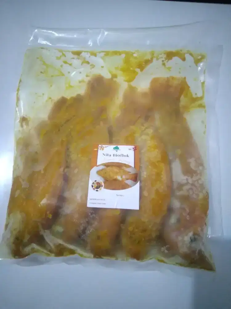 Iklan nila marinasi bioflok siap goreng