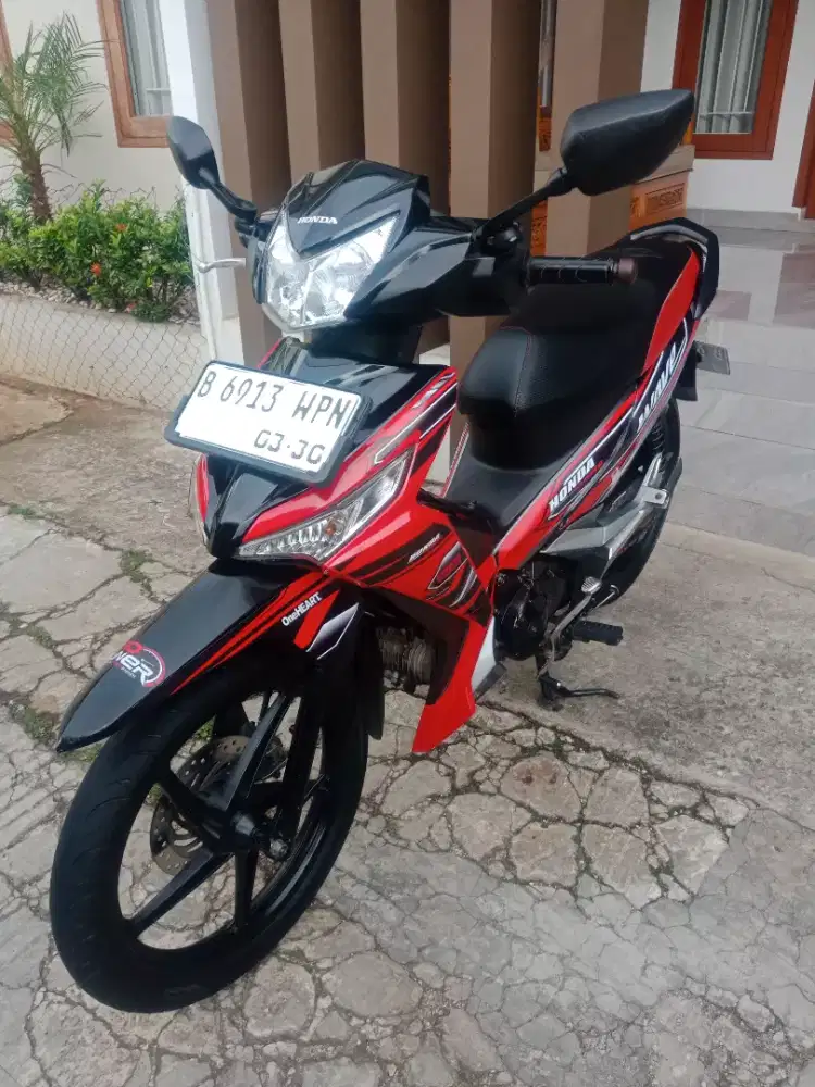 LOW KM! NEW HONDA SUPRA X 125 DD 2017 PAJAK PANJANG KAYA BARU