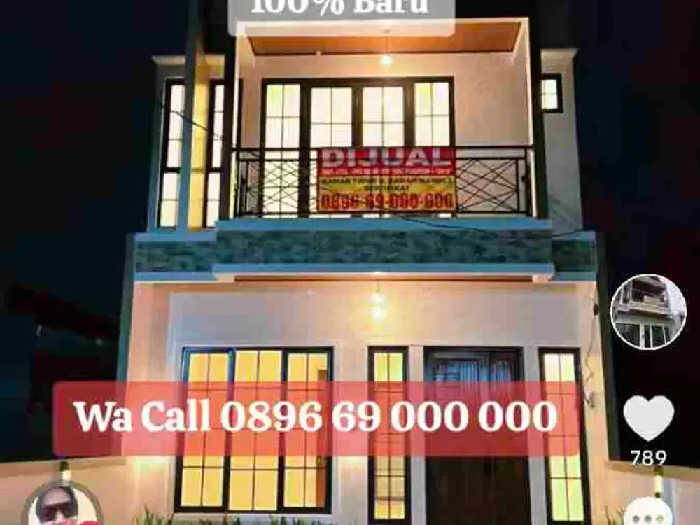 rumah Baru Dibangun 4 Kamar - Murah Hanya 1,175 M Siap Huni - Griya alam sentul Bogor