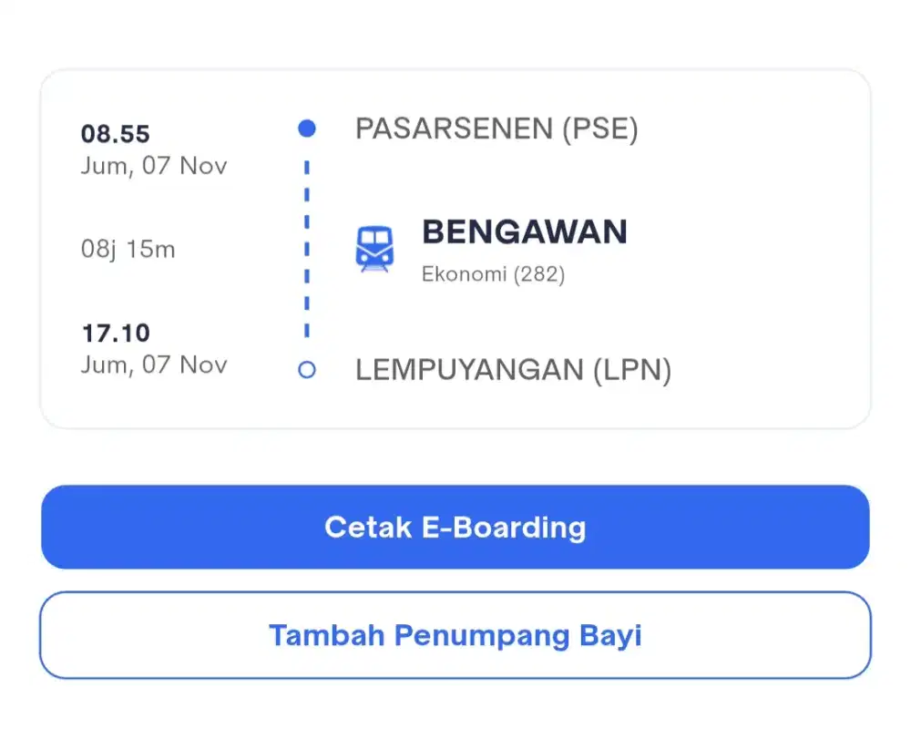 Tiket kereta PP jakarta jogja