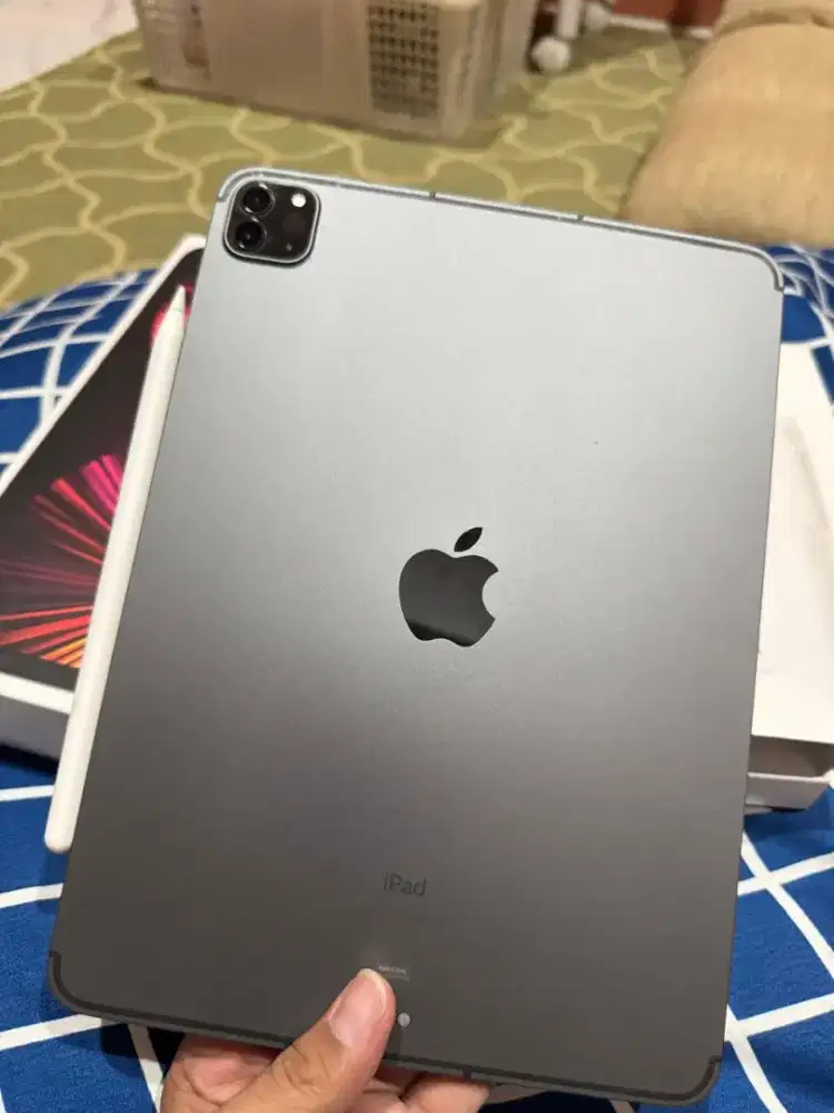 iPad Pro M1 256gb Indonesia Apple Pencil gen 2
