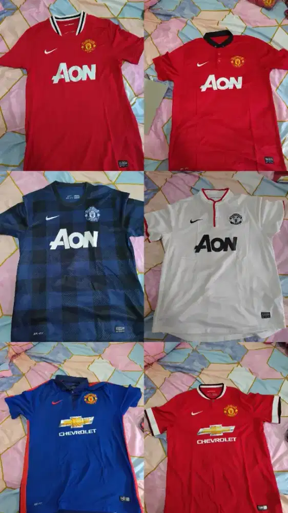 For sale jersey original MU 2011-2018 & Belanda 2014 & jersey lainya