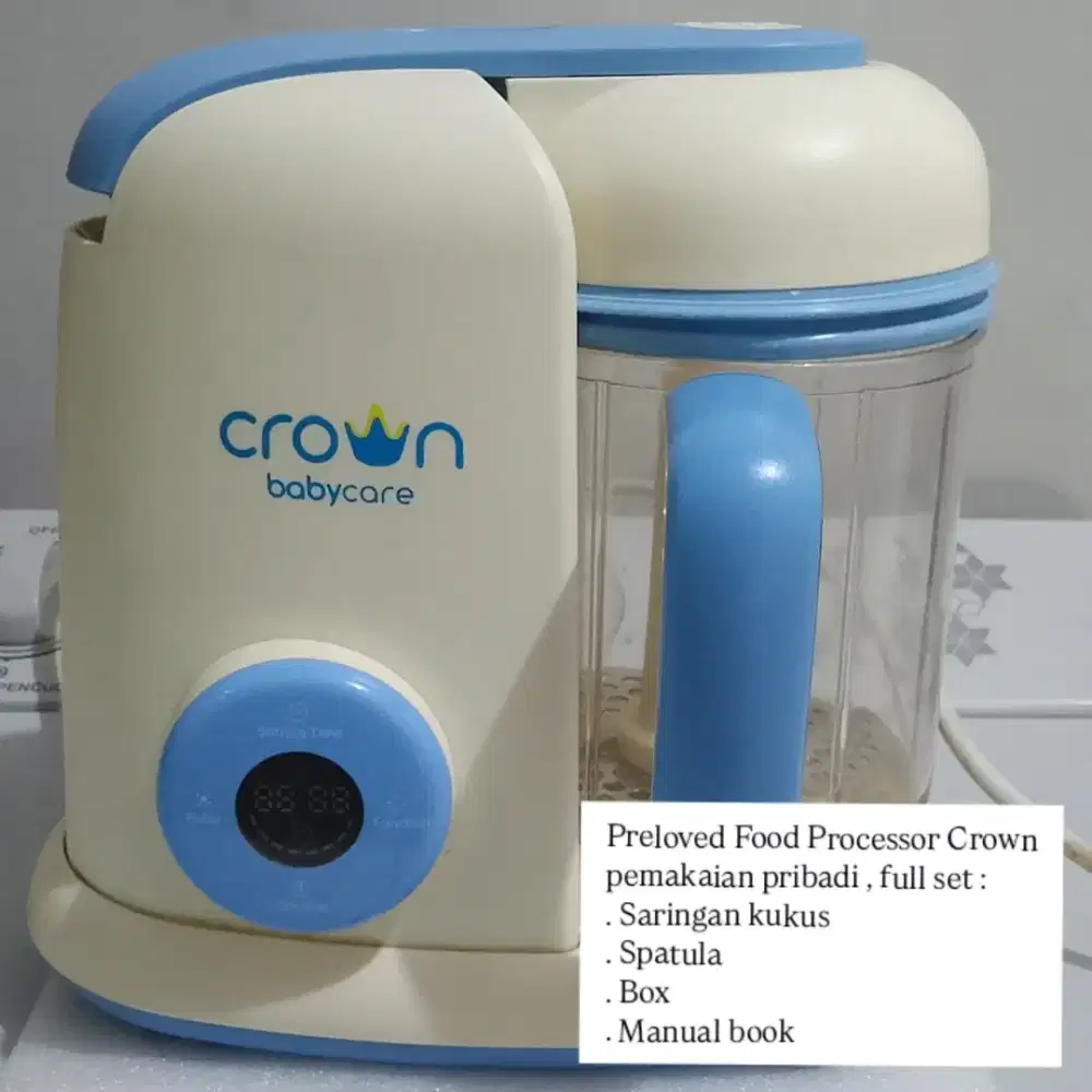 Preloved Food Processor Crown untuk MPASI