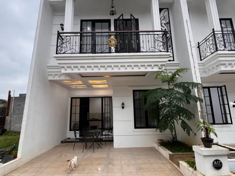Jual rumah murah listtik underground beji tanah baru depok