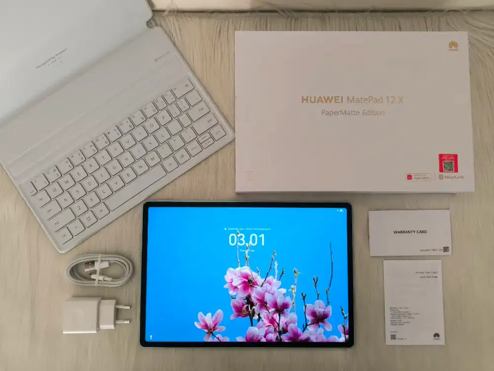 Huawei Matepad 12X 12/256 - Fullset Istimewa, Bonus Original Keyboard