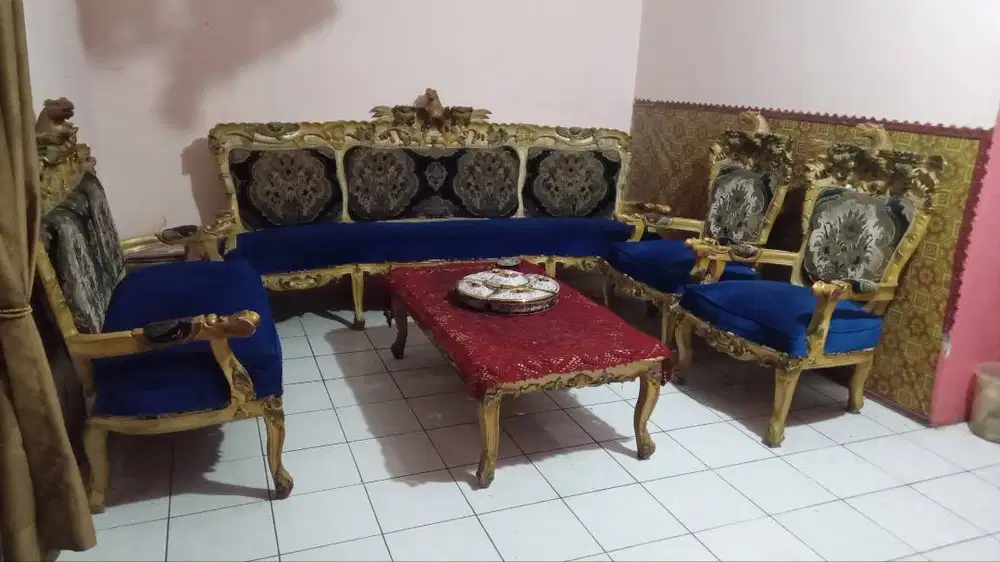 Sofa Klasik Ukiran Jati