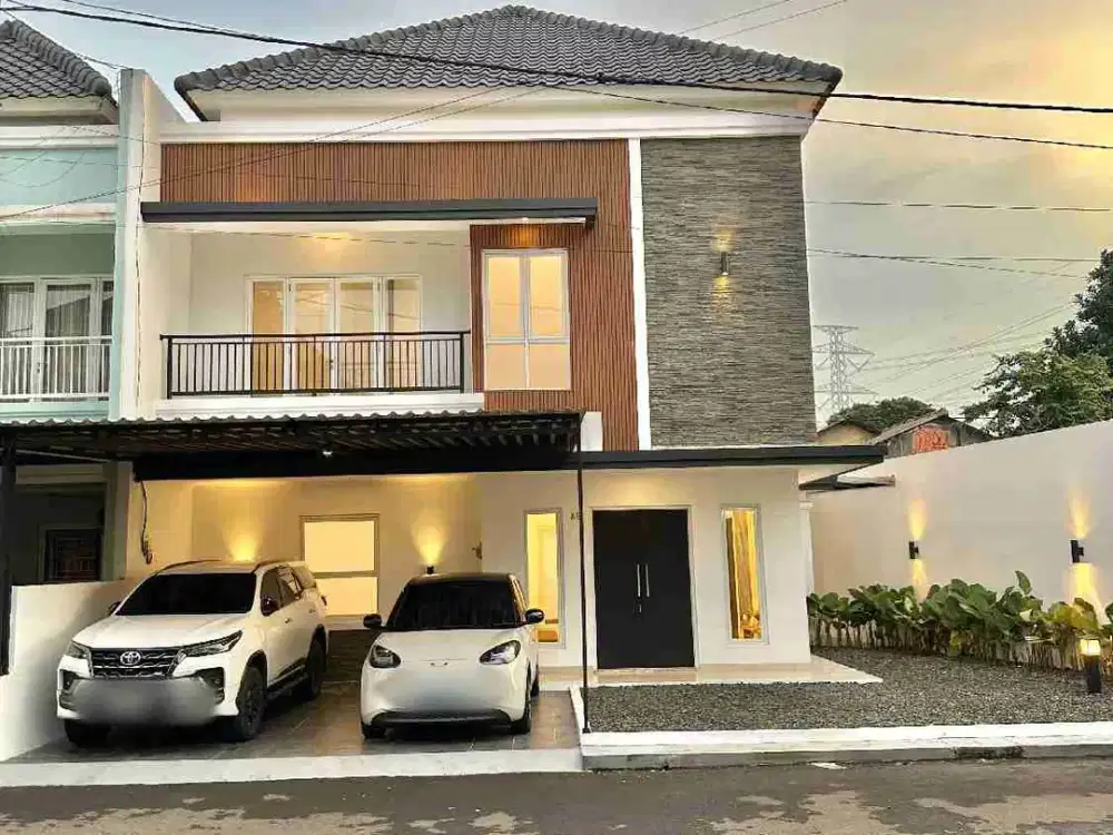 DIJUAL CEPAT RUMAH SHM HOOK 5 KAMAR LUAS 200M PANCORAN MAS DEPOK