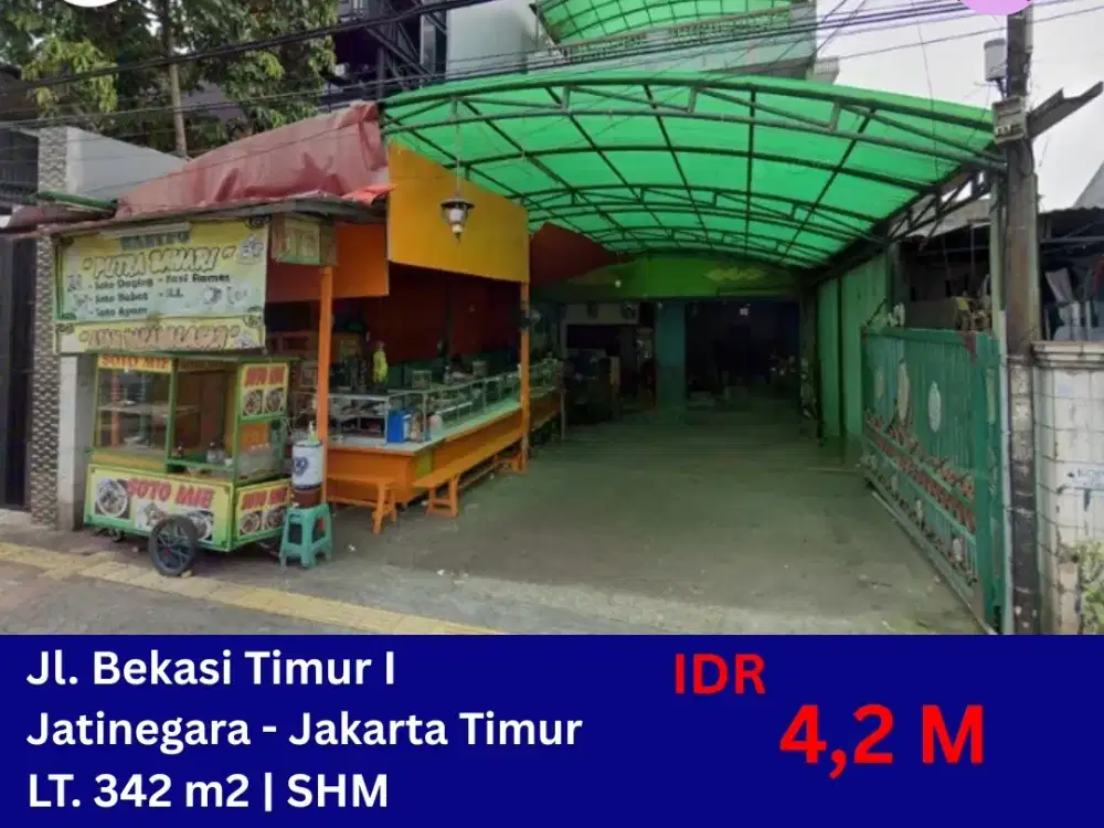 MBKS/AYD030 AYDA. rumah jl bekasi timur 1 no 11 RT 007 RW 003 Rawabunga Jatinegara Jakarta Timur
