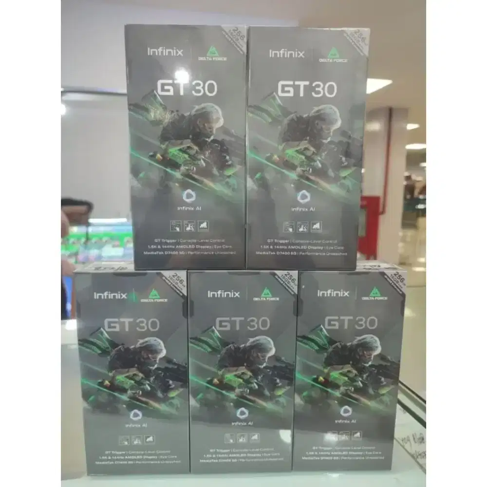 INFINIX GT 30 5G 8/256GB GARANSI RESMI 1 TAHUN