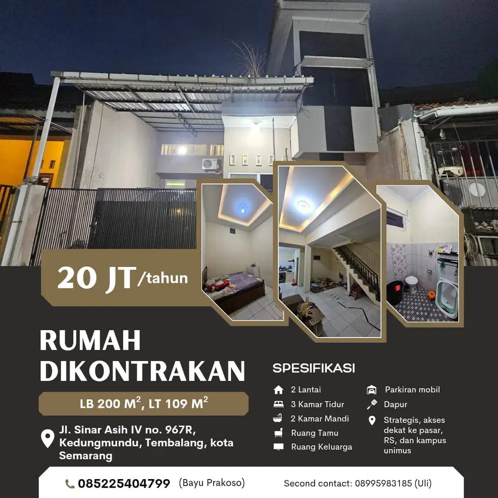 Rumah Kontrakan murah Di Semarang