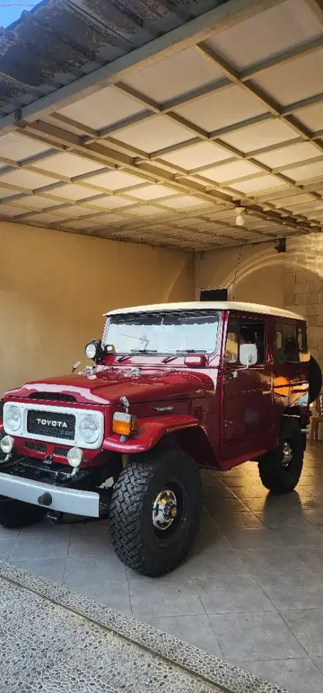 Toyota hardtop bj40 diesel asli thn 1983 akhir