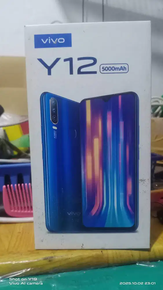 Dijual hp Vivo y 12 second