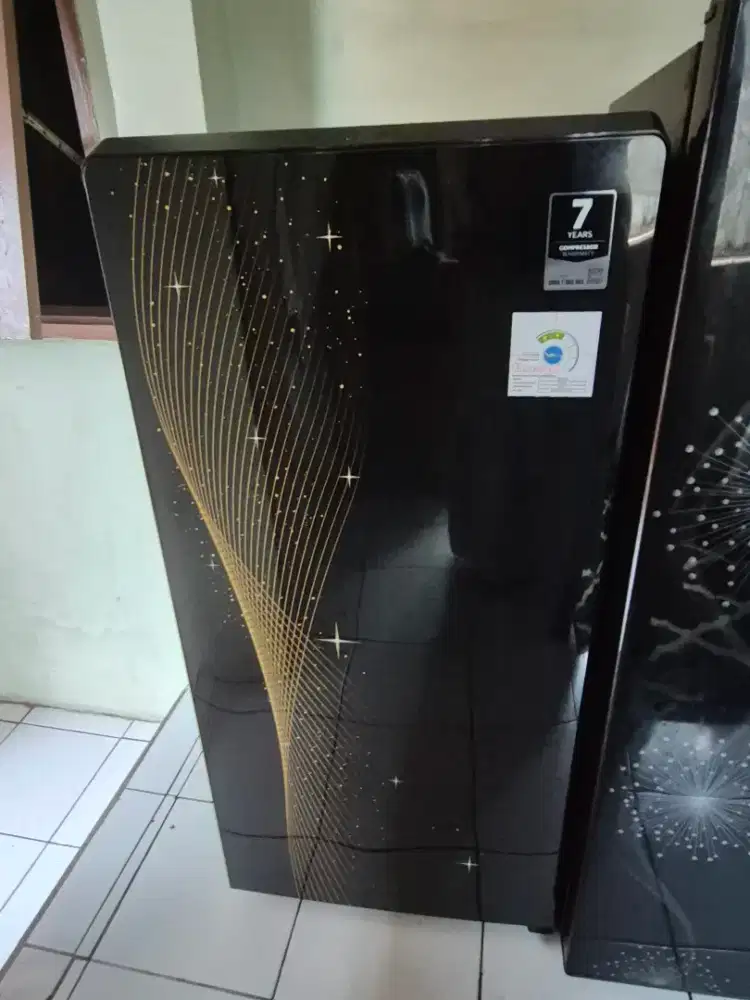 Kulkas 1 pintu Aqua aqr D 185 new ex display