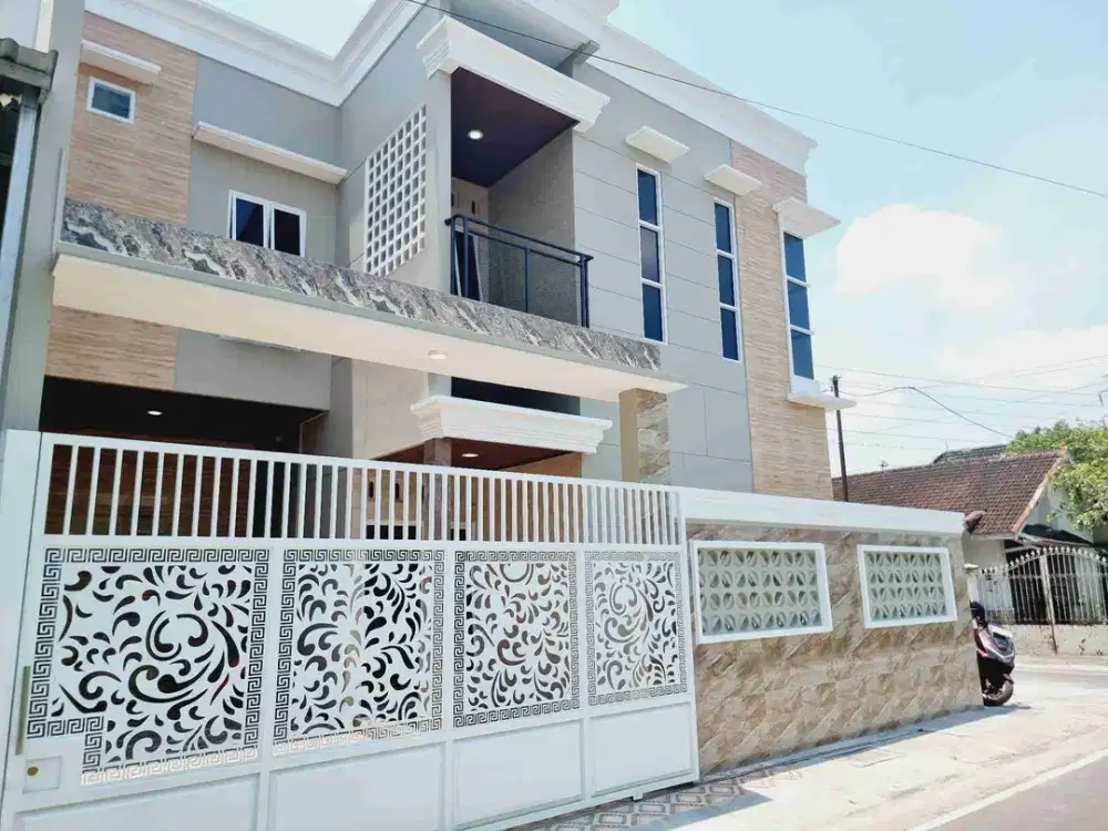 Rumah Mewah 2Lt Progres Bangun Dekat Kampus UMS Laweyan