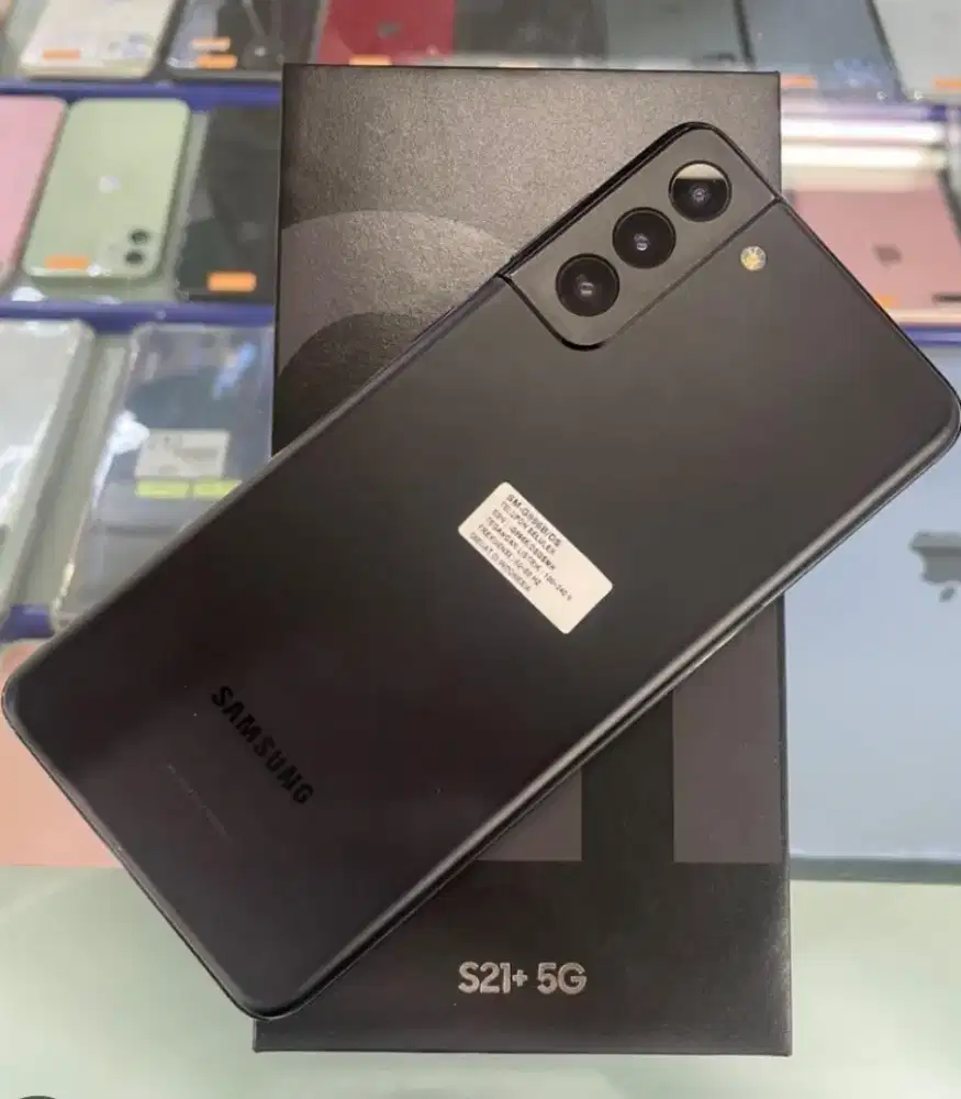 Murah hp Samsung S21 plus 5G 8/256 lkp mulus normal, BS TT
