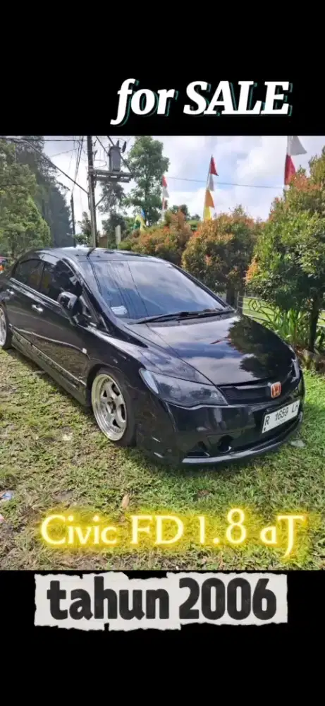 Civic FD 1.8 thn 2006 matic