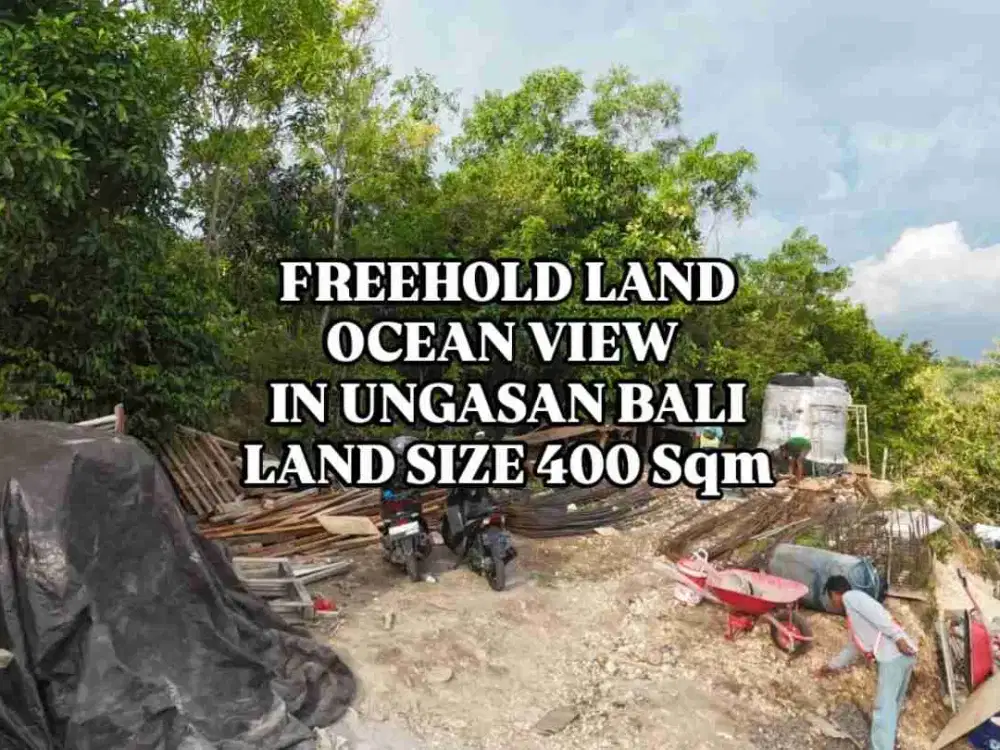 Tanah Unblock Ocean View di Ungasan Kuta Selatan Badung Bali