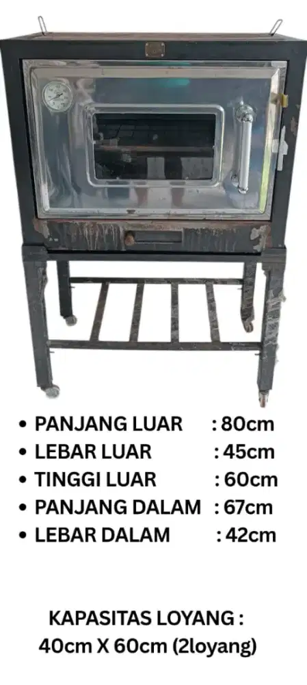 Oven gas second