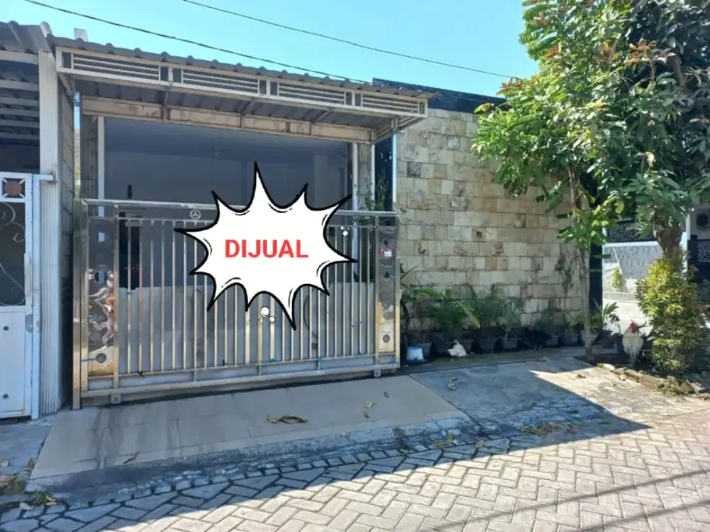 Dijual Rumah 1 Lantai Renov Graha Indah 3 Pasuruan LT84 SHM 400jt Nego