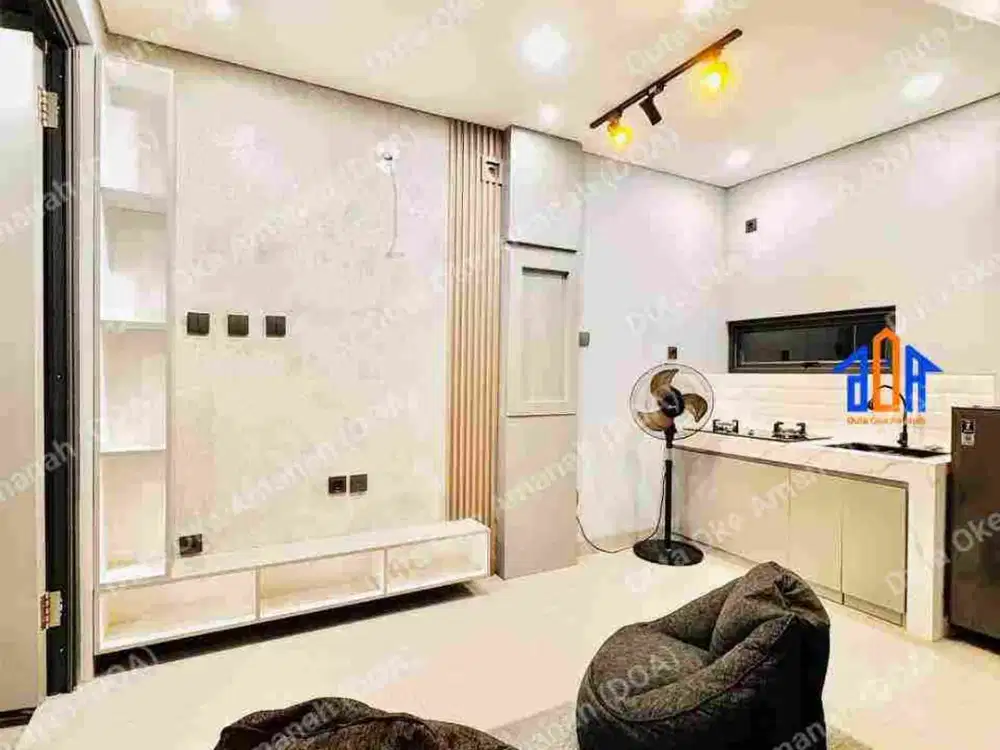 Rumah Furnished DP 0 Dekat Gerbang Tol Desari Depok