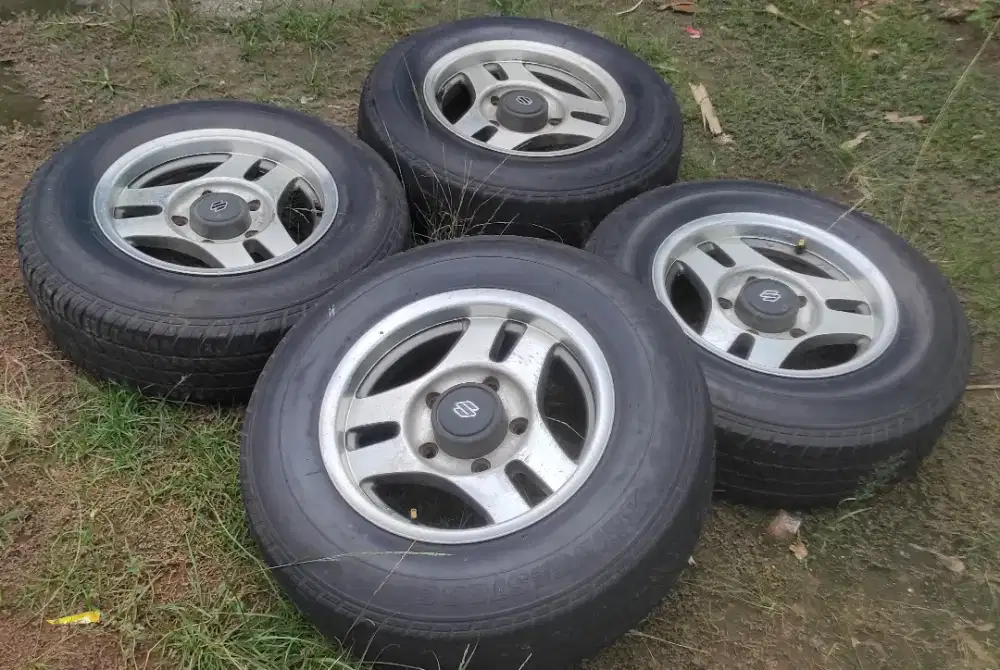4 velg ori escudo sidekick vitara jimny katana feroza taft